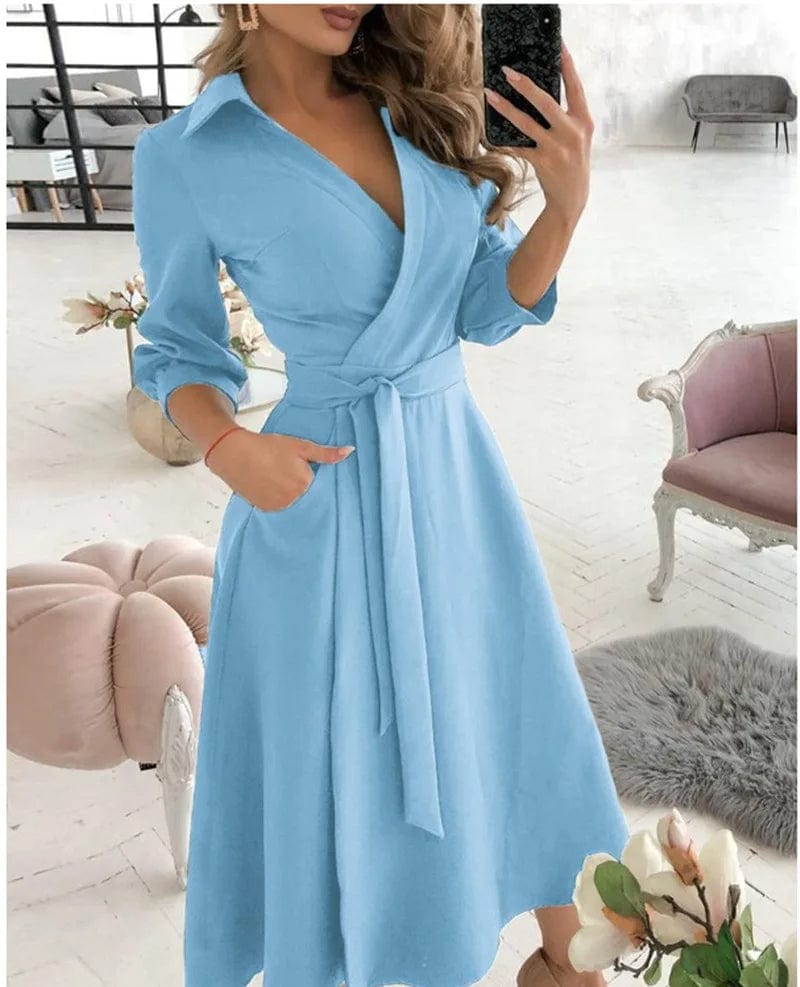 Lola | Elegant Women's Midi Dress for Formal Occasions