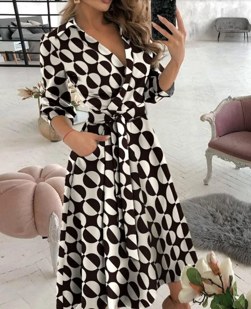 Lola | Elegant Women's Midi Dress for Formal Occasions