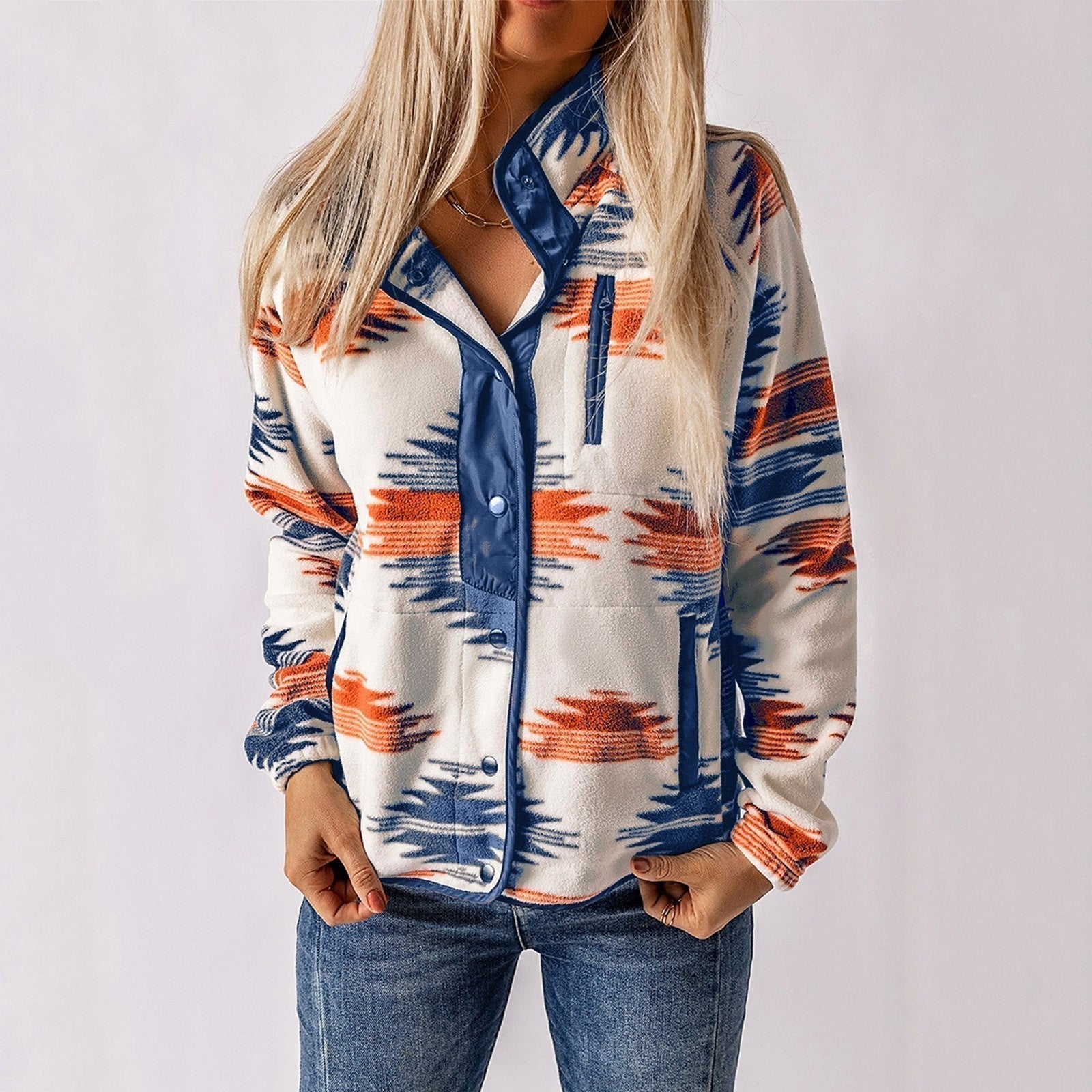 Vera | Trendy Button-Up Coat