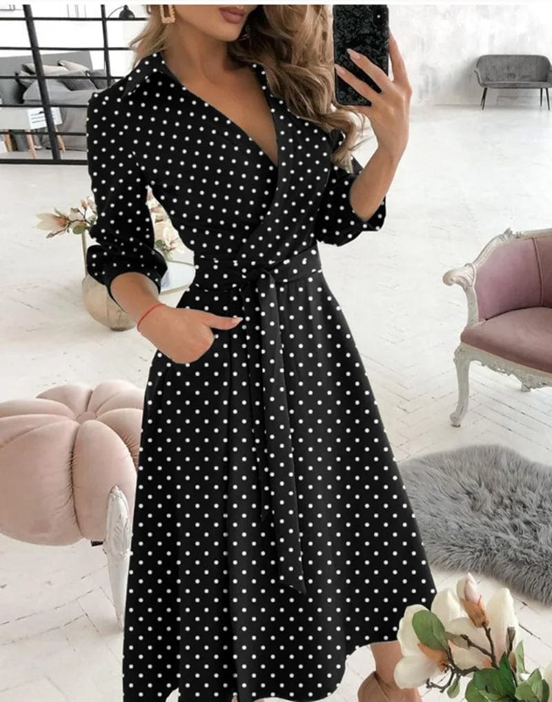 Lola | Elegant Women's Midi Dress for Formal Occasions