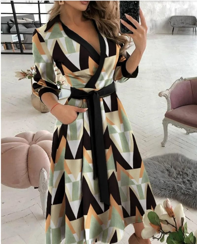 Lola | Elegant Women's Midi Dress for Formal Occasions