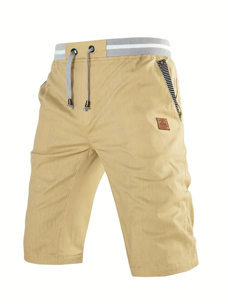 Dan | Men's Cotton Linen Spring/Summer Shorts