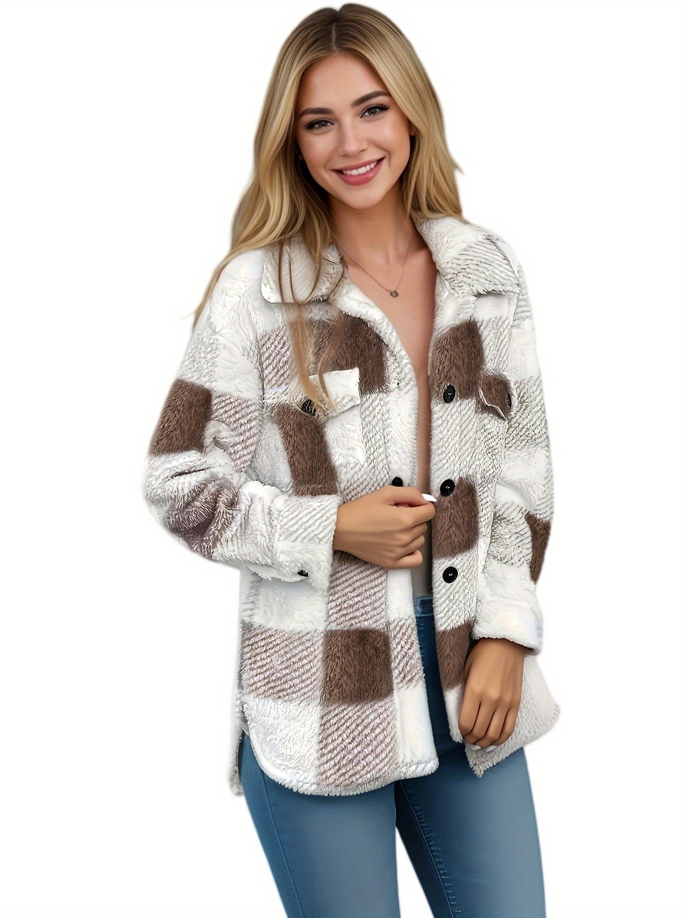 Kiara | Trendy Oversized Fleece Coat