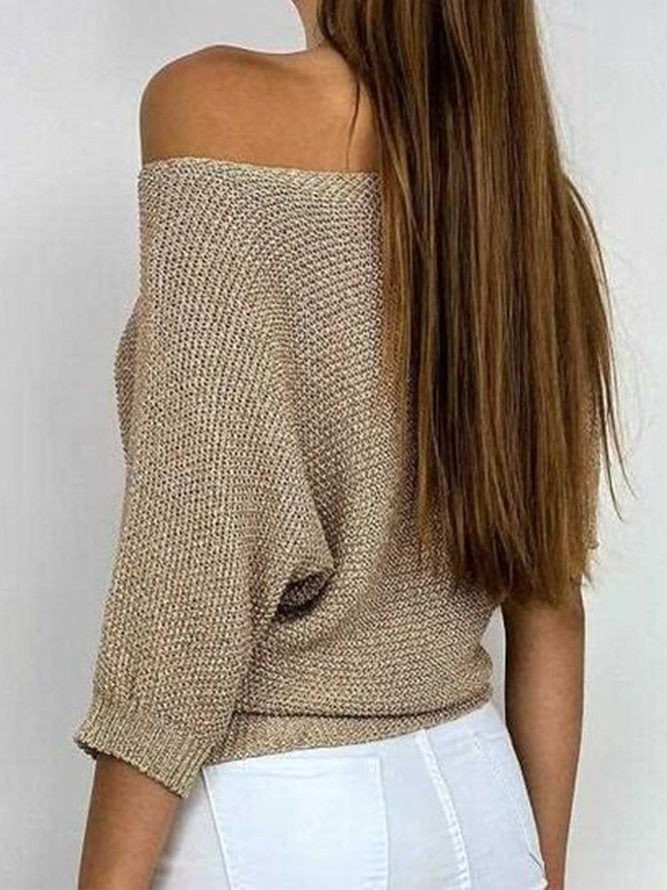 Effortless Charm Premium Knit Pullover