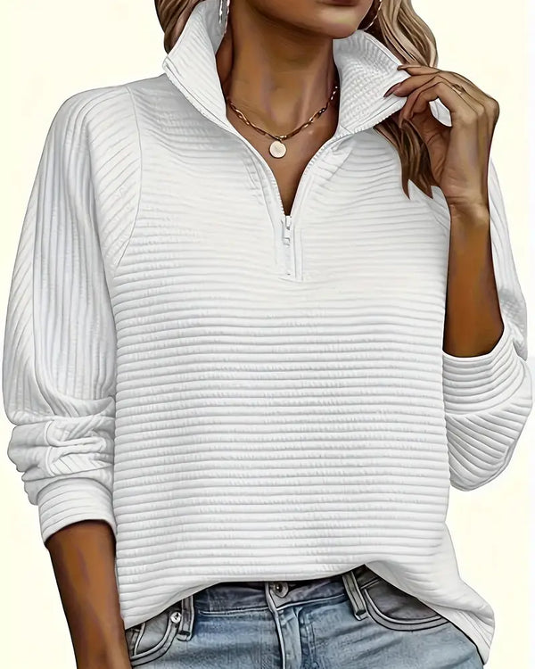 Autumn Zipper Warm Sweater