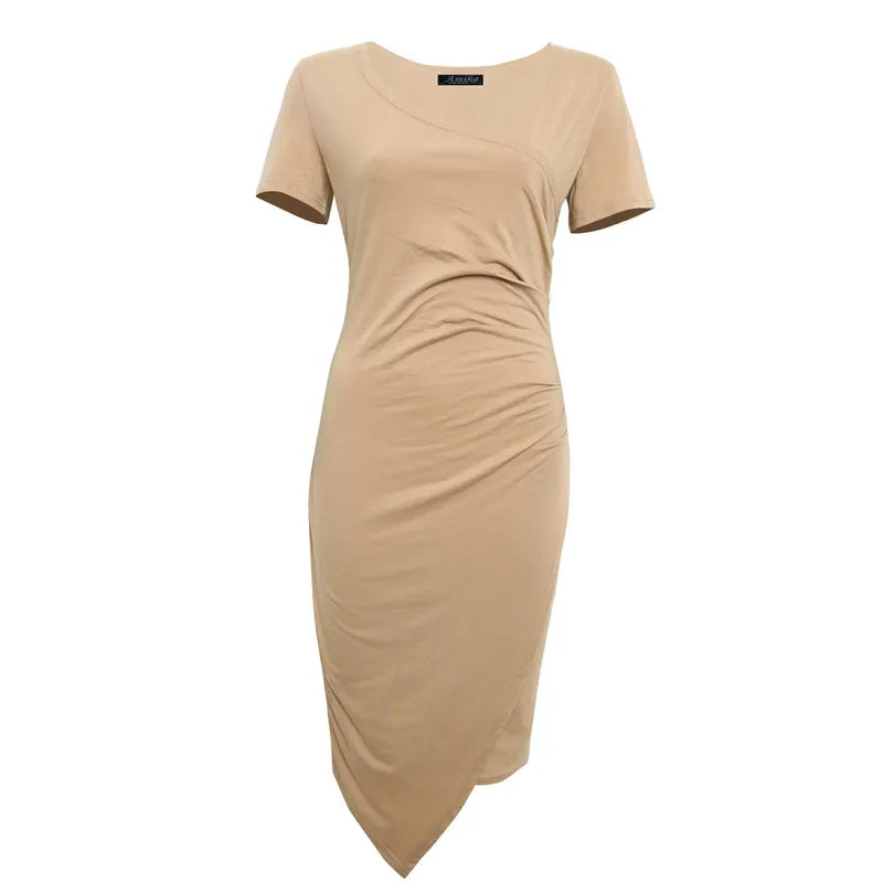 Mae | Elegant Women's Scoop Neck Dress
