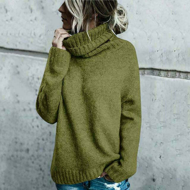 Ellie | Oversized Turtleneck Sweater Women