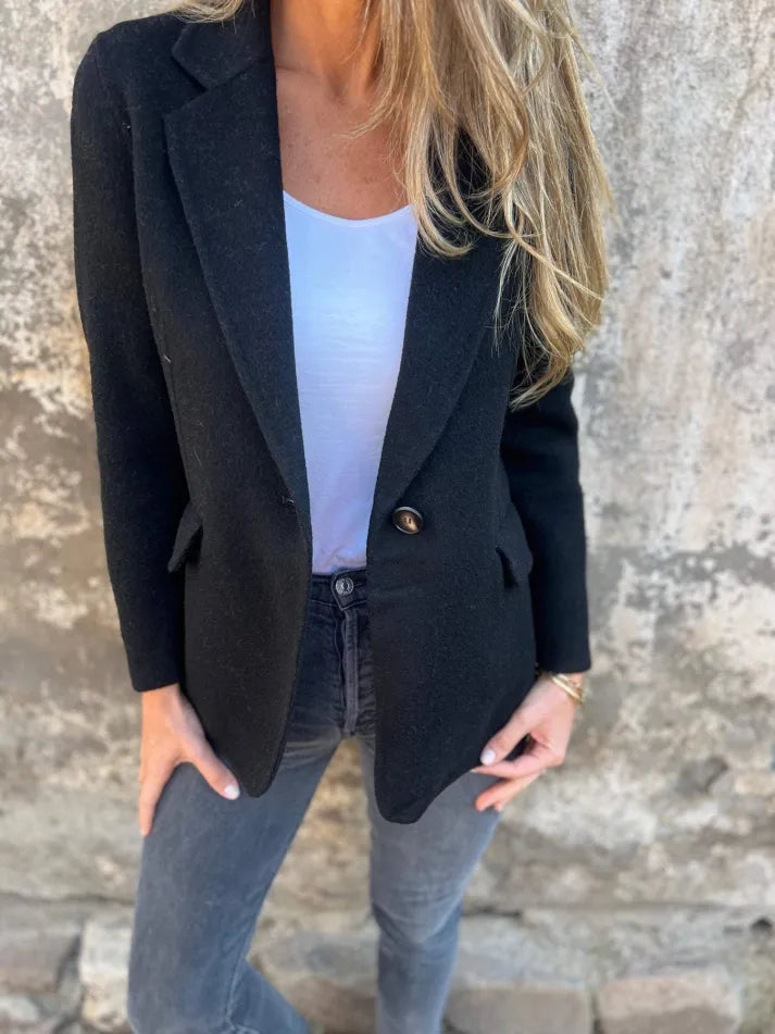 Zara | Lapel Long Sleeve Casual Jacket