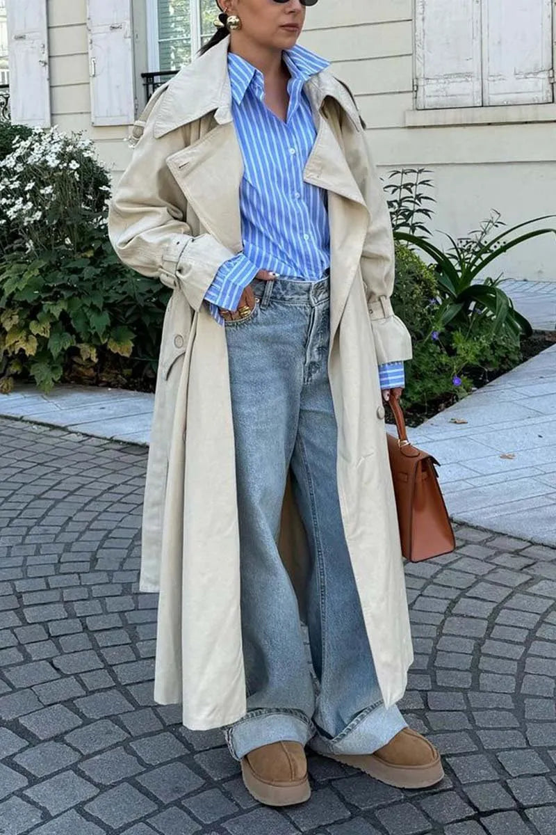 Chloe | Stylish Windproof Trenchcoat
