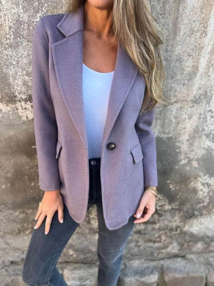 Zara | Lapel Long Sleeve Casual Jacket