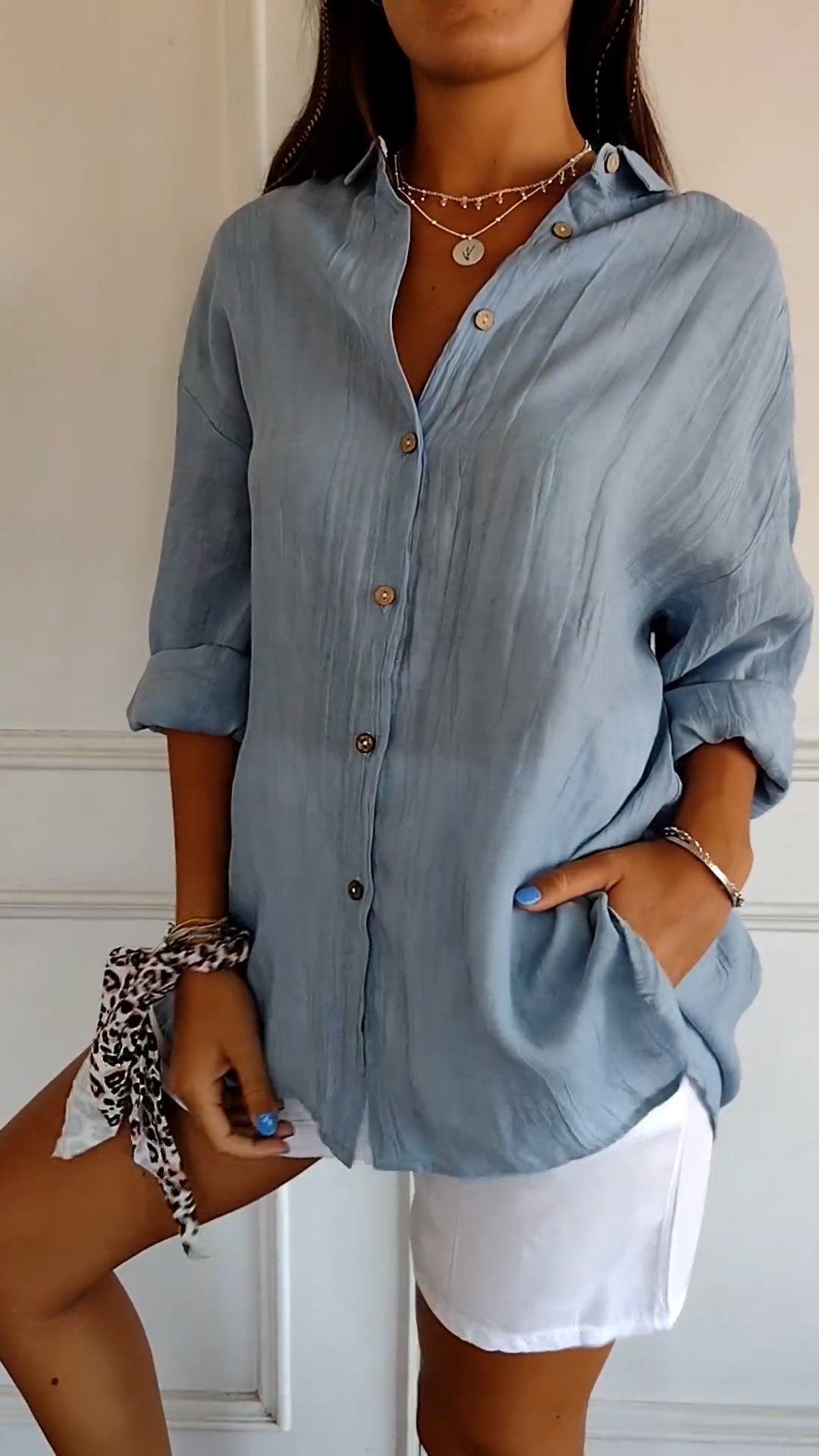Willow | Women's Button Down Shirt for Summer