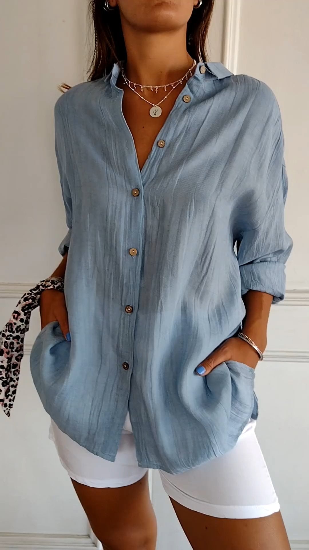 Willow | Women's Button Down Shirt for Summer