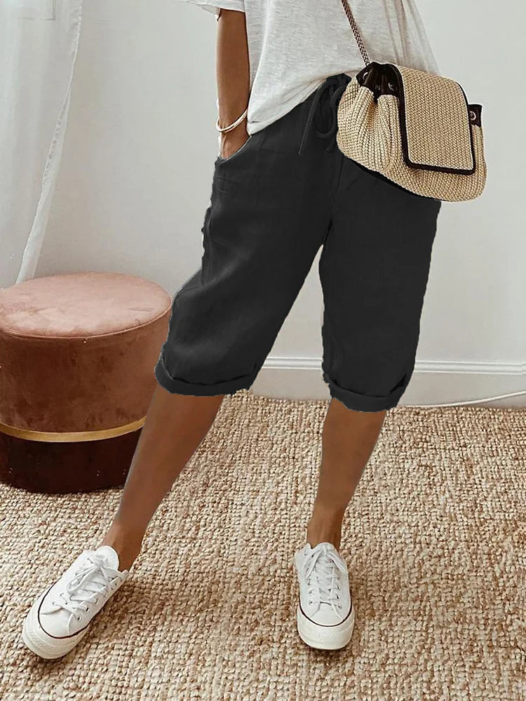 Hazel | Summer Shorts with Drawstring for Premium Comfort