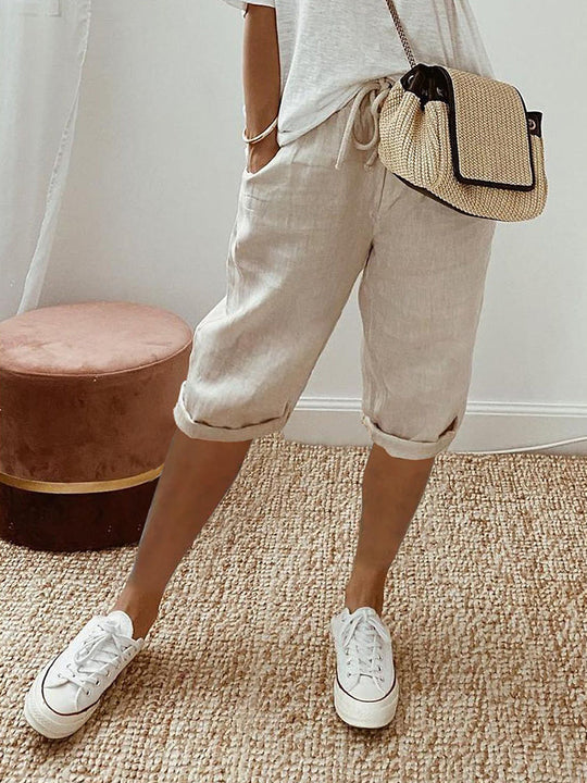 Hazel | Summer Shorts with Drawstring for Premium Comfort