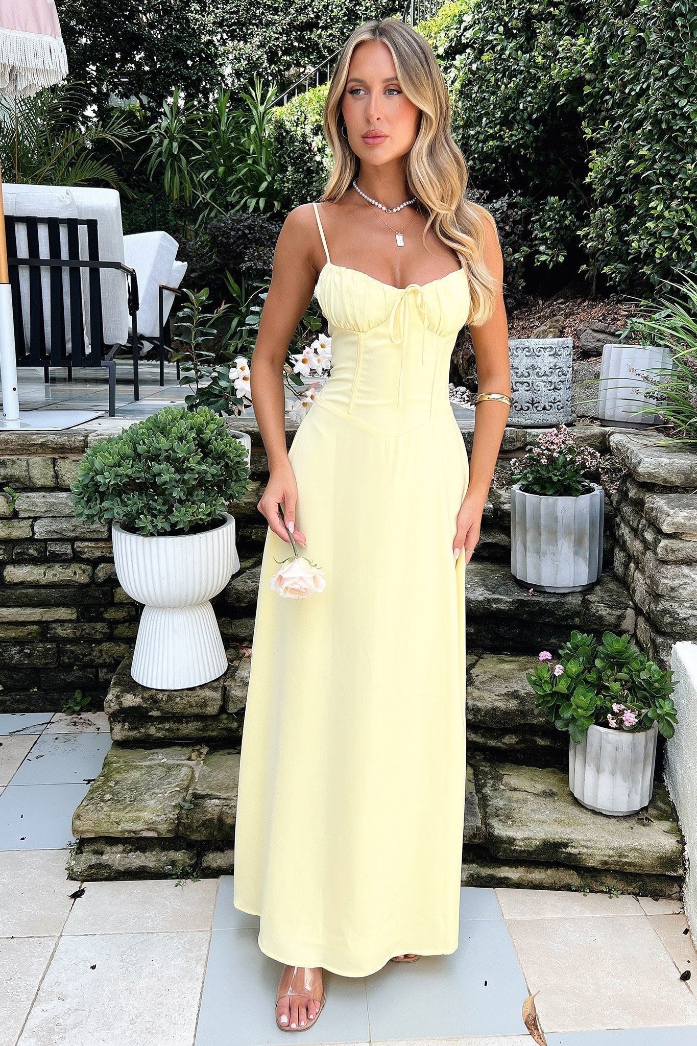 Ruby | Elegant Maxi Dress for Wedding Guest