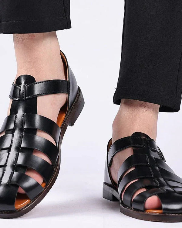 Lachlan | Men's Premium Leather Adjustable Sandals