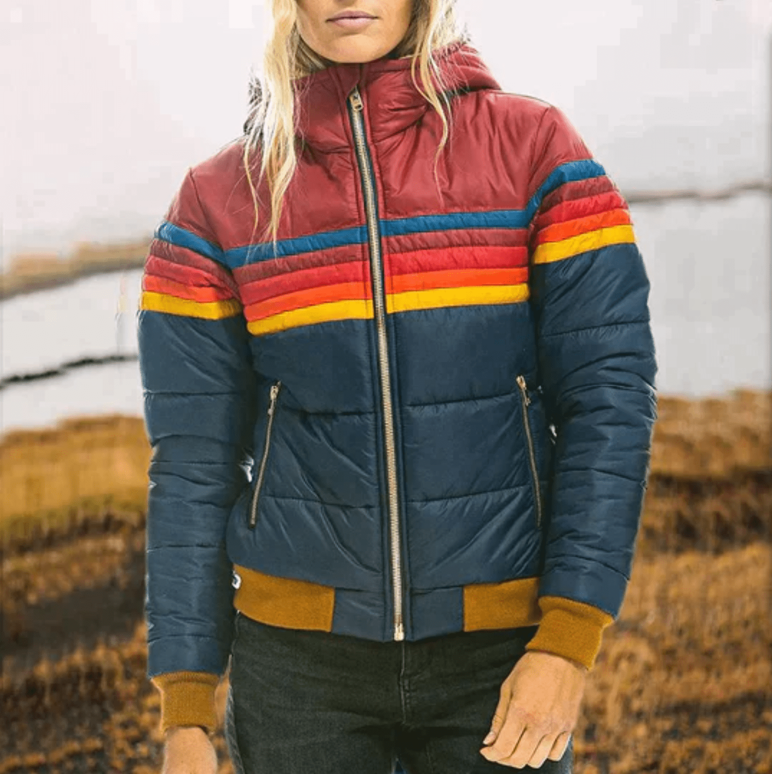 Frederikke | Cozy Hooded Winter Jacket
