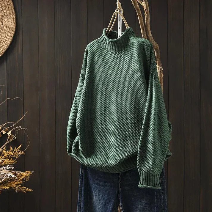 Freya | Lightweight Casual Turtleneck Pullover