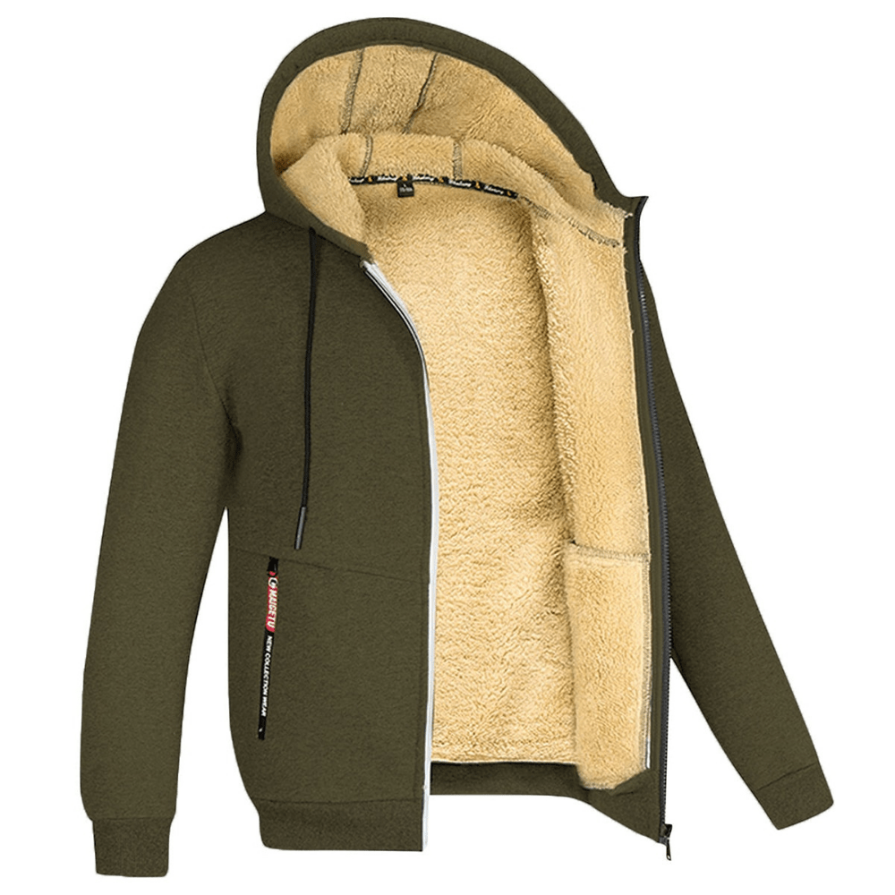 Kristoffer | Casual Cotton Zip Hoodie