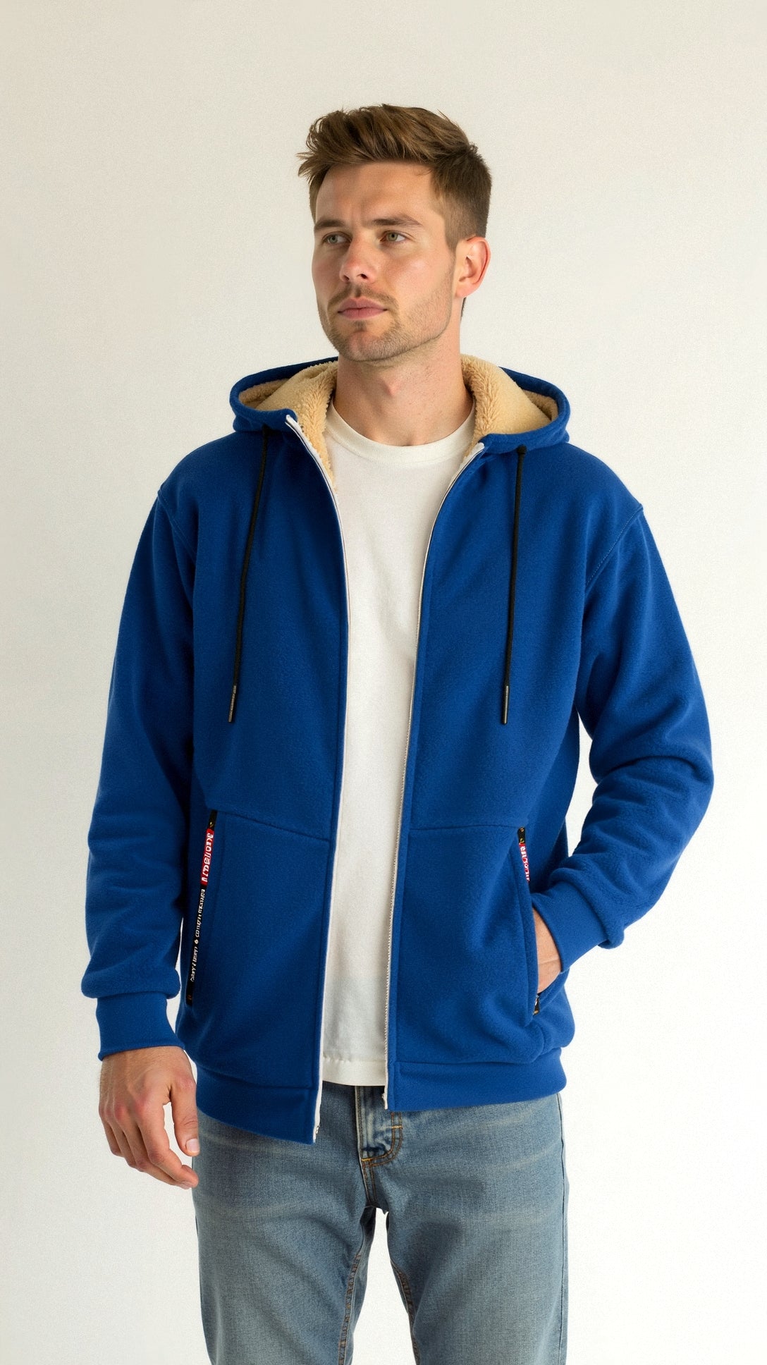 Kristoffer | Casual Cotton Zip Hoodie