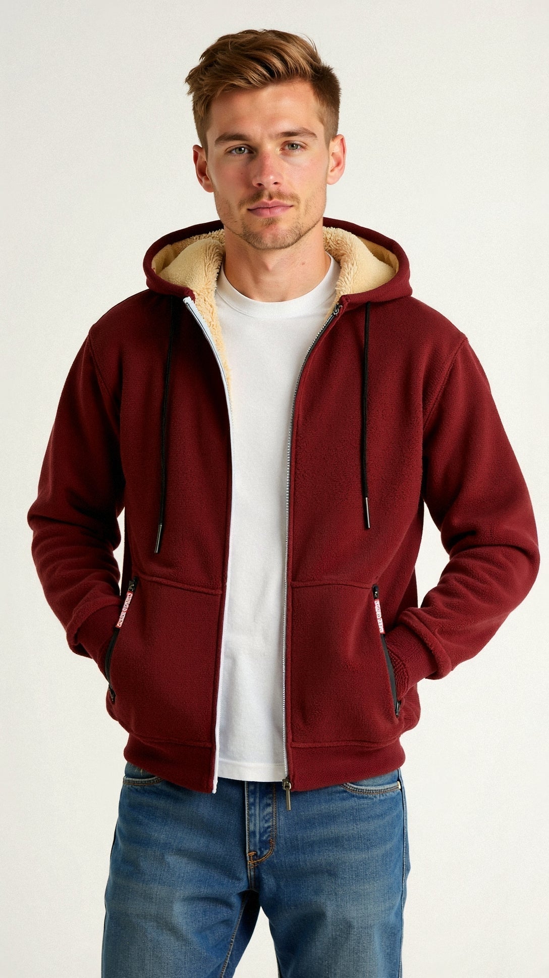 Kristoffer | Casual Cotton Zip Hoodie