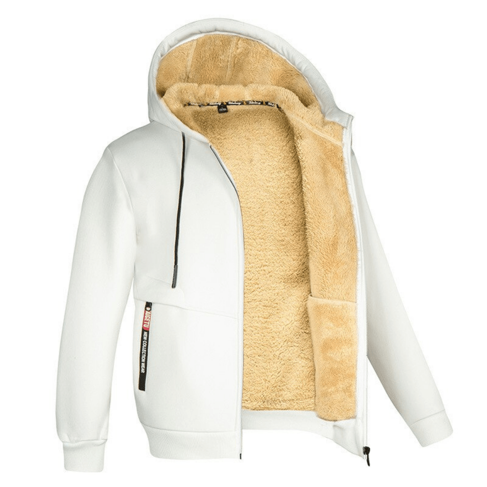 Kristoffer | Casual Cotton Zip Hoodie