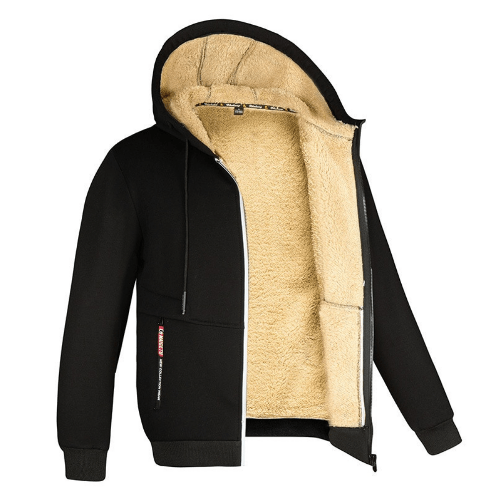 Kristoffer | Casual Cotton Zip Hoodie