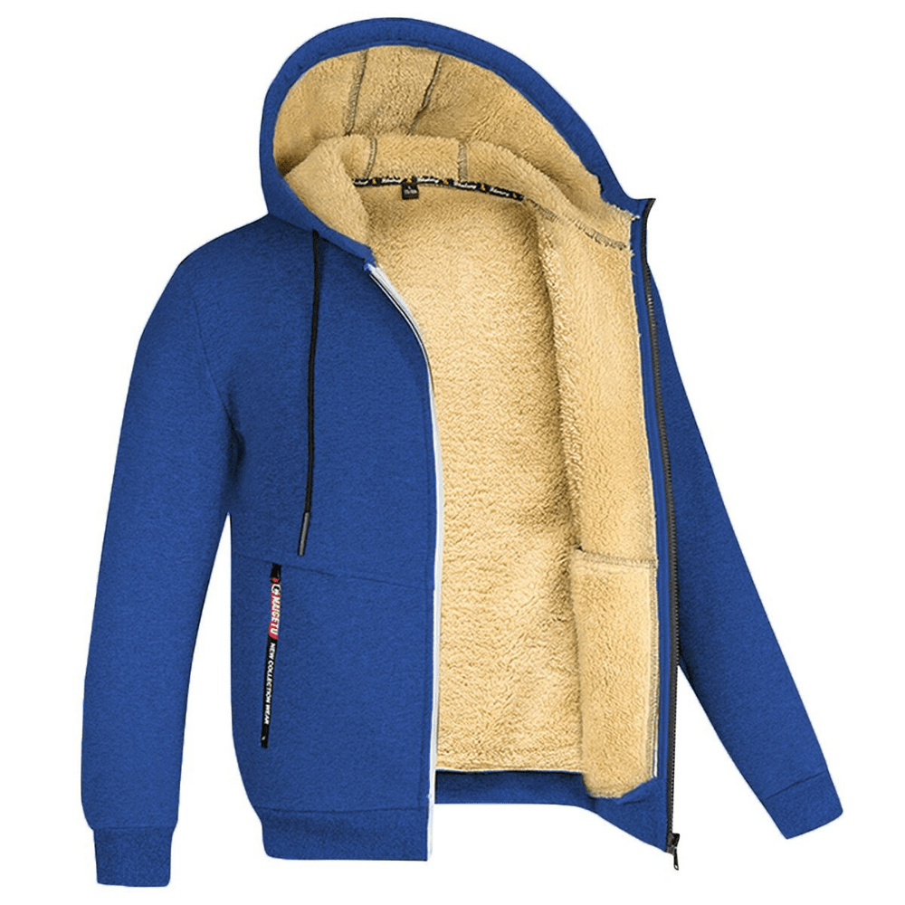 Kristoffer | Casual Cotton Zip Hoodie