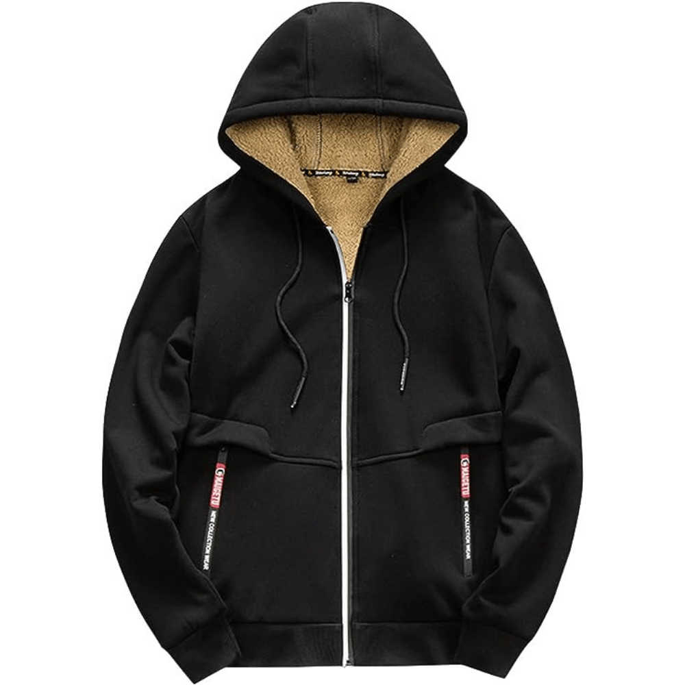Kristoffer | Casual Cotton Zip Hoodie
