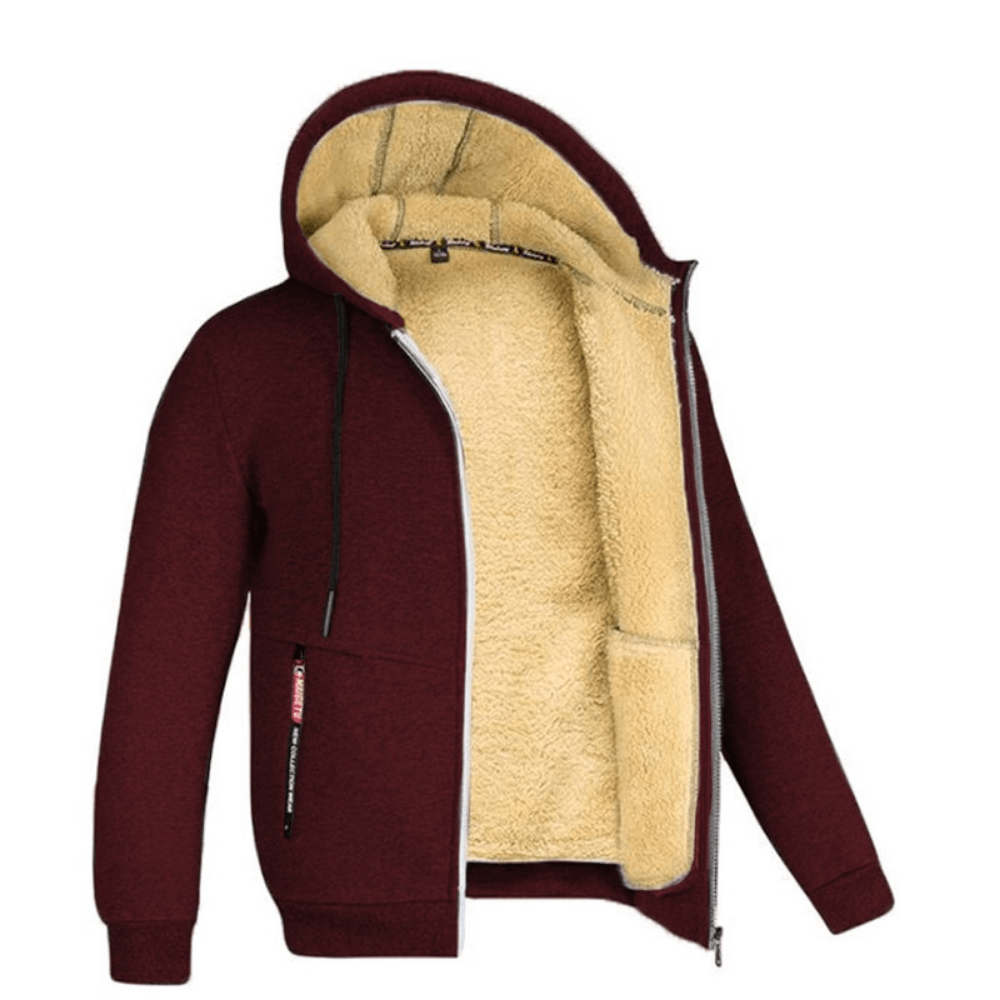 Kristoffer | Casual Cotton Zip Hoodie