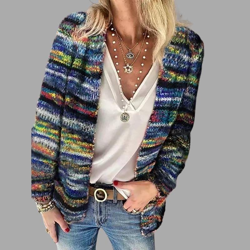 Mette | Open Front Knit Cardigan