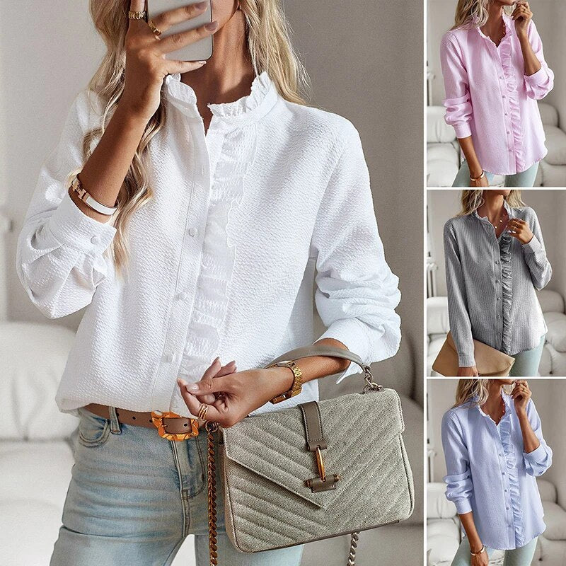 Lisbeth | Classic Long Sleeve Blouse