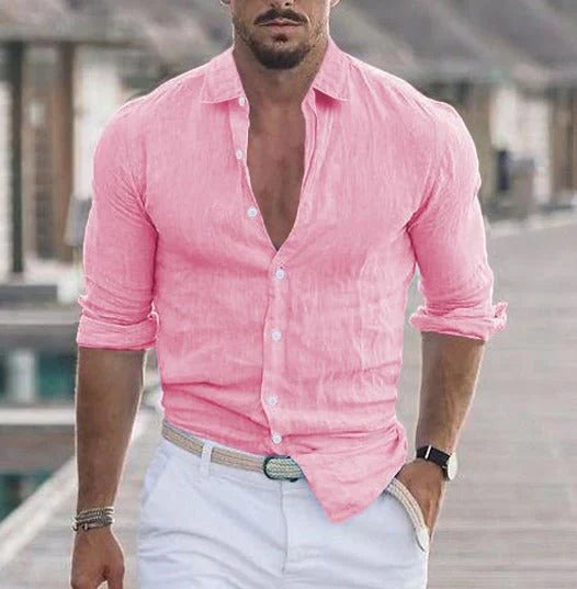 Jasper | Men's Elegant Linen Shirt