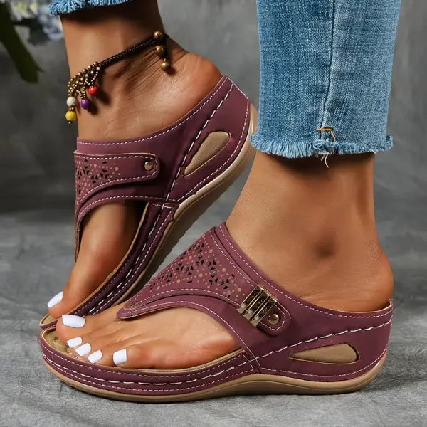 Poppy | Women's Orthopedic Wedge Comfort Sandals