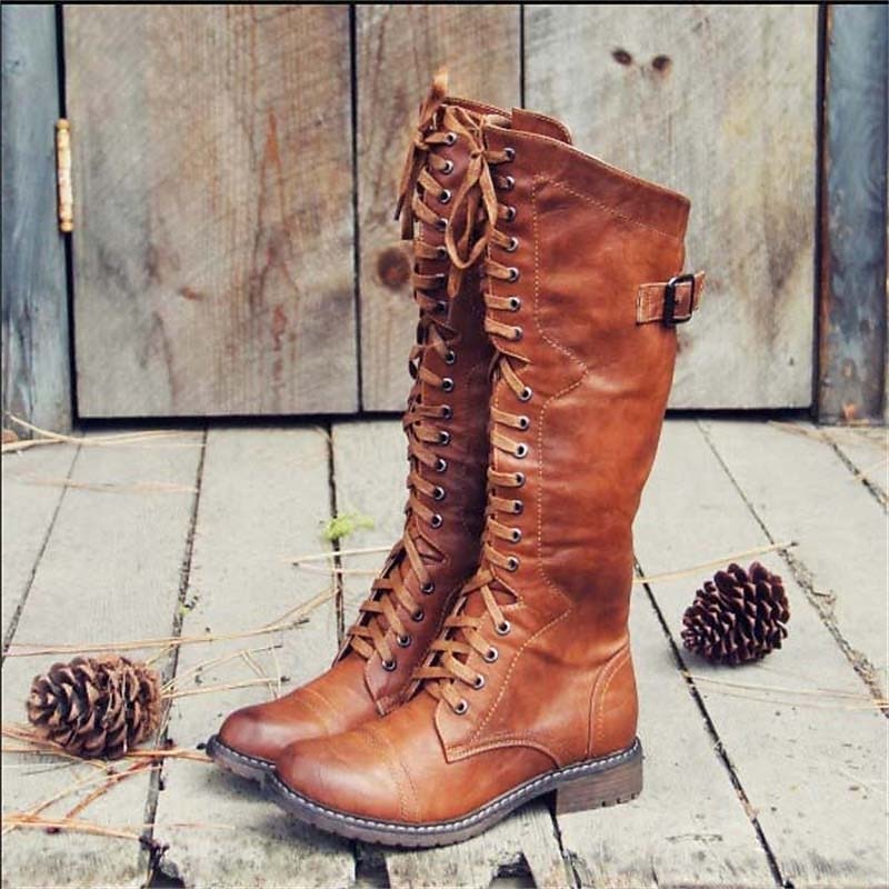 Tahlia | Leather boots for women