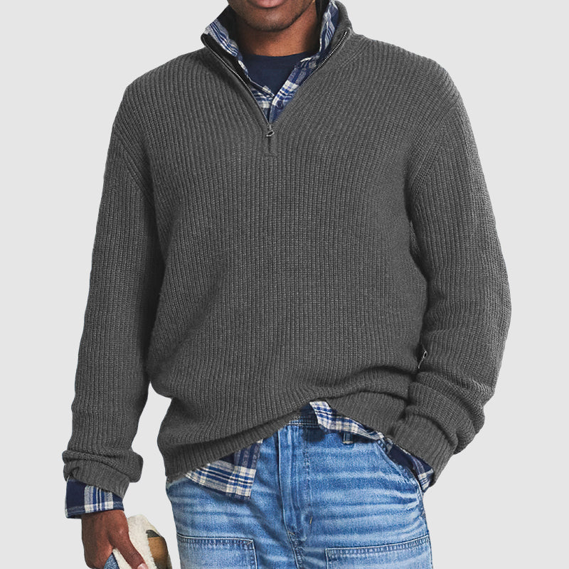 Harrison - Premium Zip-Up Pullover