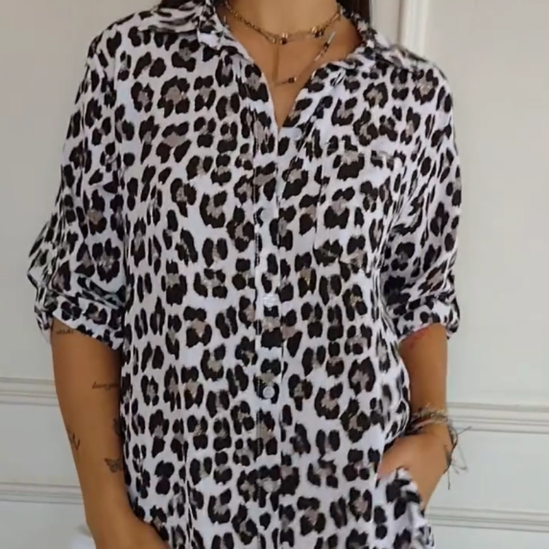 Carmila | Fashionable Leopard-Print Top