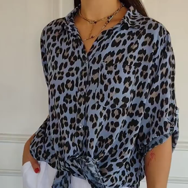 Carmila | Fashionable Leopard-Print Top
