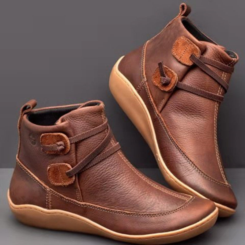 Mia | Orthopaedic Waterproof Leather Boots