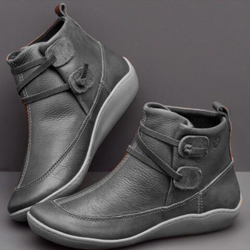 Mia | Orthopaedic Waterproof Leather Boots