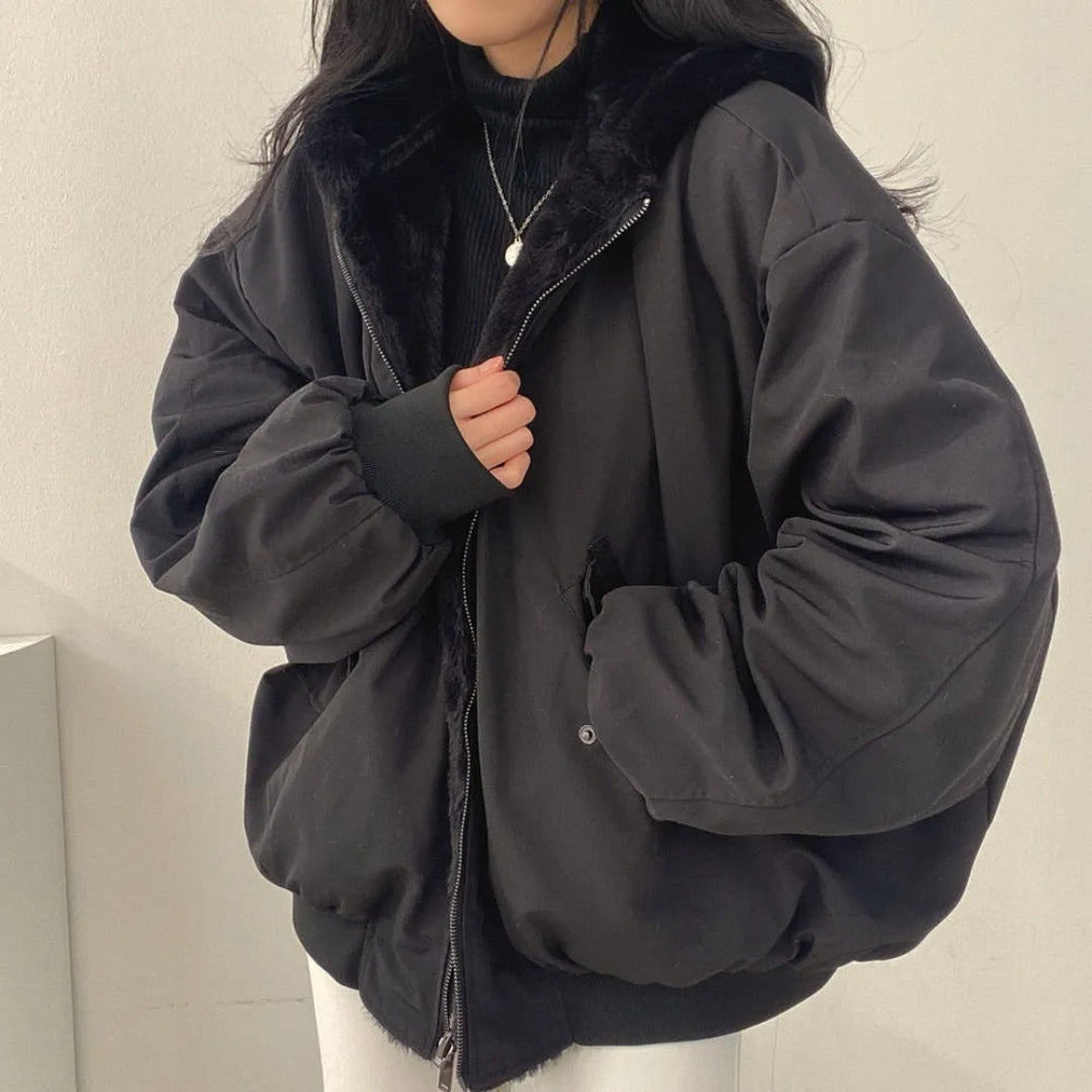 Alarice | Quilted Zip Up Jacket