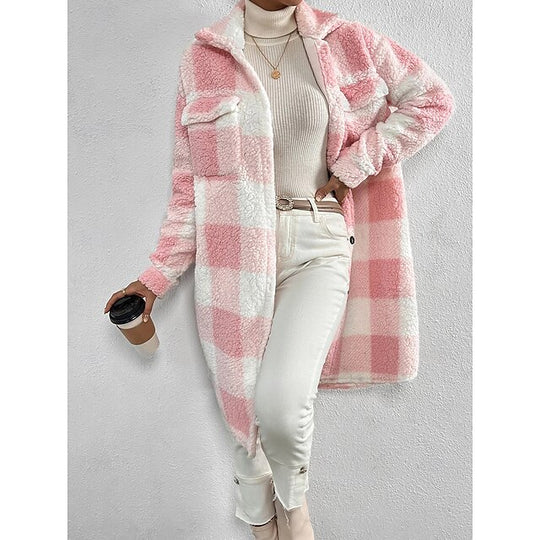 Evie | Elegant Sherpa Jacket