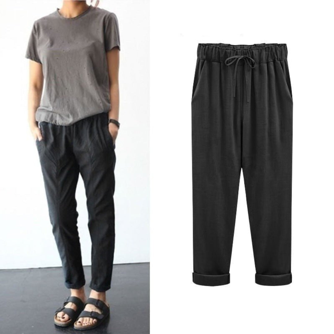 Freya | Casual-Style Linen Pants for Women