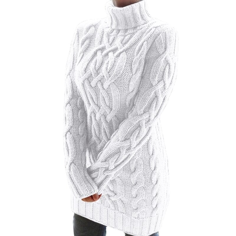 Stylish Knitted Dress for Warmth