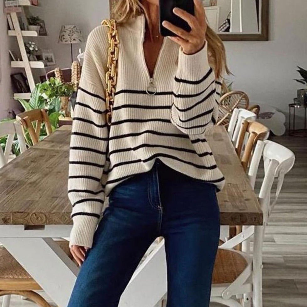 Women's Premium Zippered Sweater
